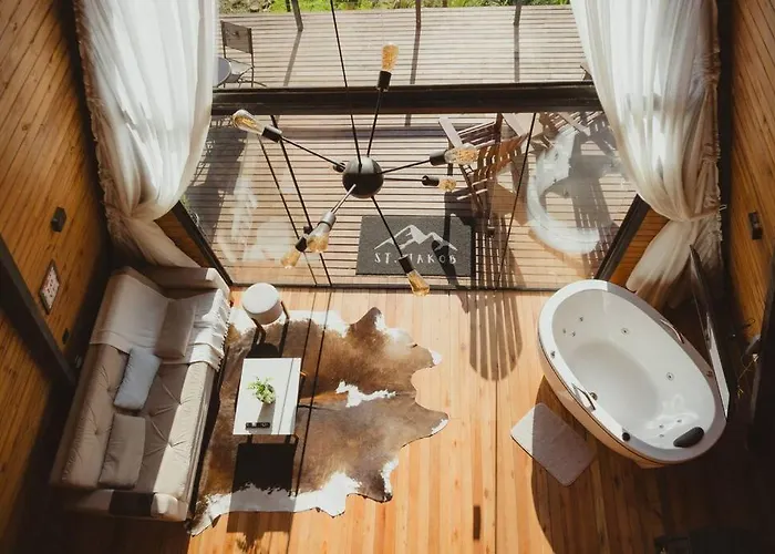 Cabana Romantica Com Hidromassagem Prox Ao Centro.