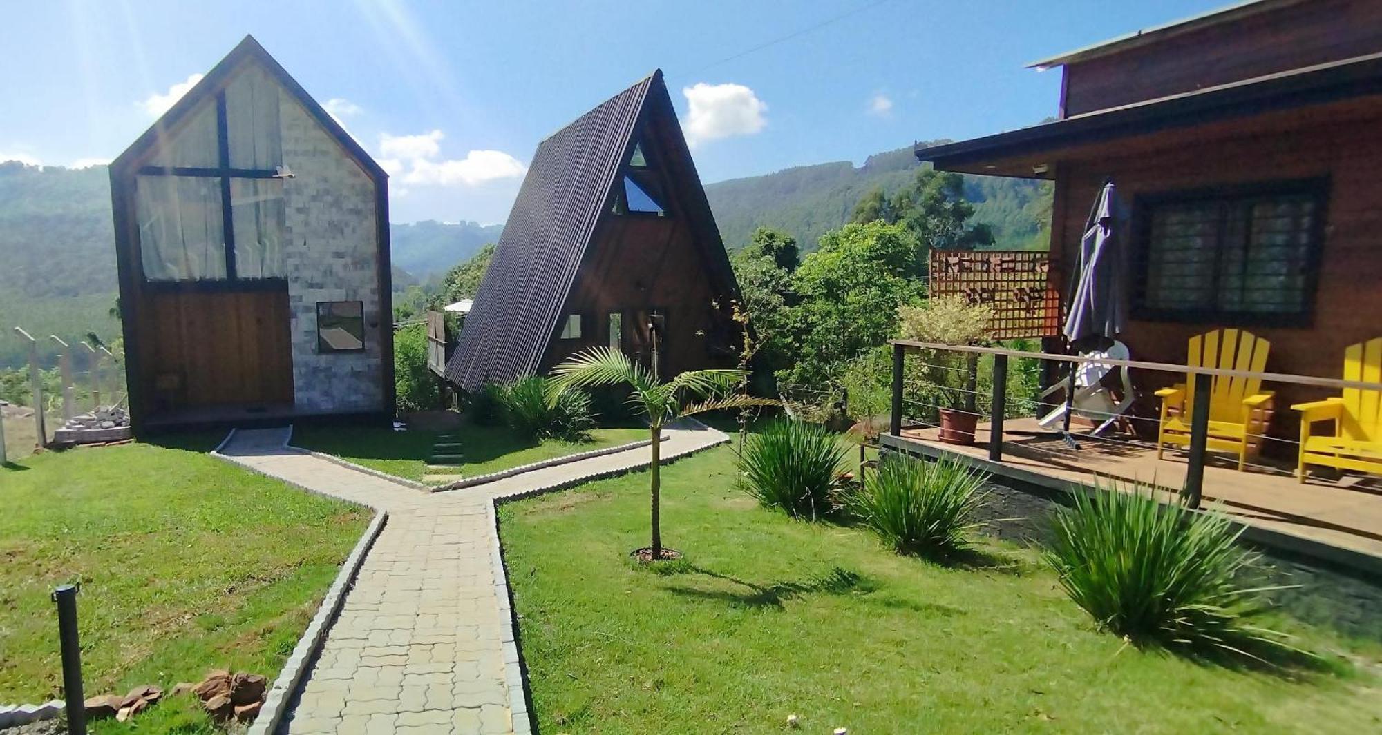 木屋 Romantica Com Hidromassagem Prox Ao Centro. Nova Petropolis