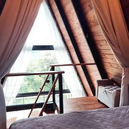 Cabana Romantica Com Hidromassagem Prox Ao Centro. Nova Petropolis Exterior photo