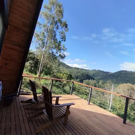 Cabana Romantica Com Hidromassagem Prox Ao Centro. Nova Petropolis Exterior photo